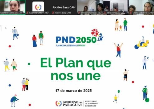Presentan avances del Plan Nacional de Desarrollo Paraguay 2050 a Organismos y Entidades del Estado